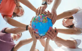 Children,Holding,The,Earth:,The,Future,Is,In,Their,Hands