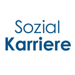 sozial-karriere Logo 2023 Blue Quadratisch Untereinander